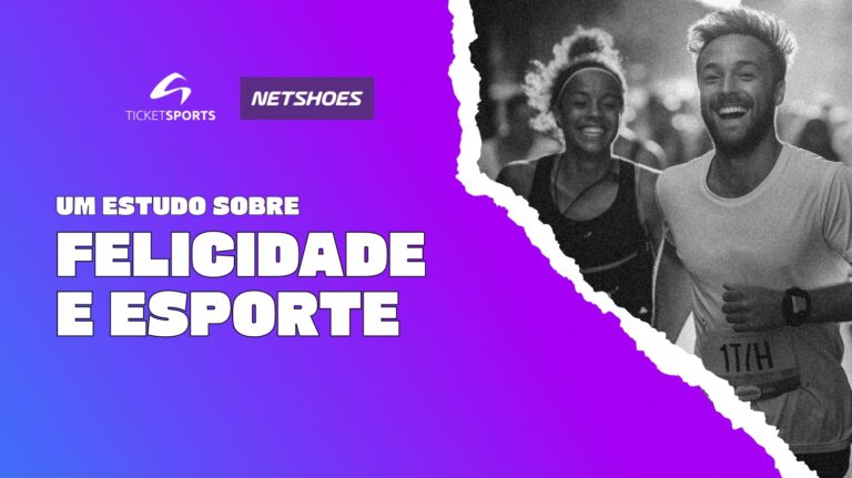 O Ticket Sports e a Netshoes lançaram o estudo "Esporte e Felicidade", com o objetivo de compreender a relação entre os dois temas.