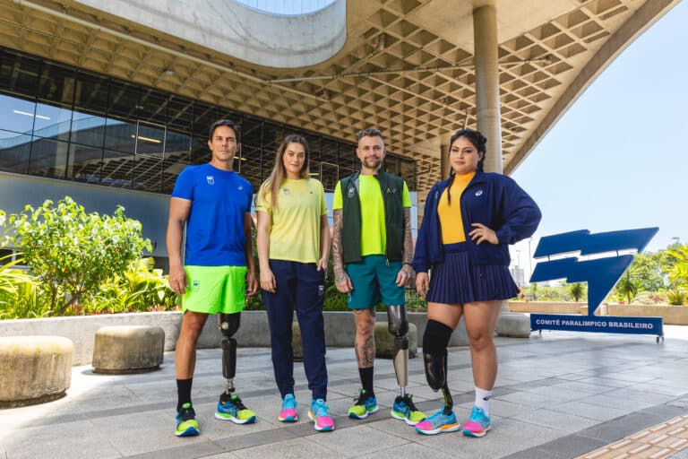 ASICS patrocina o Comitê Paralímpico Brasileiro, iniciando a parceria neste ano, nos Jogos Parapan-Americanos de Santiago 2023.