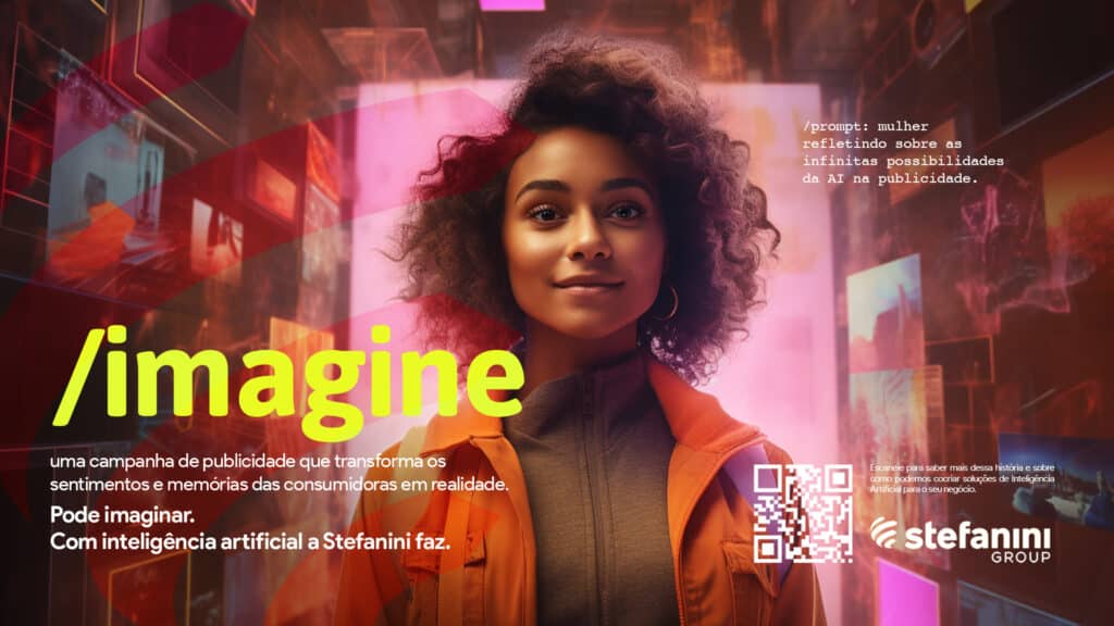 O Grupo Stefanini apresenta nova campanha, "Imagine", com o objetivo apresentar cases de sucesso em vários mercados.