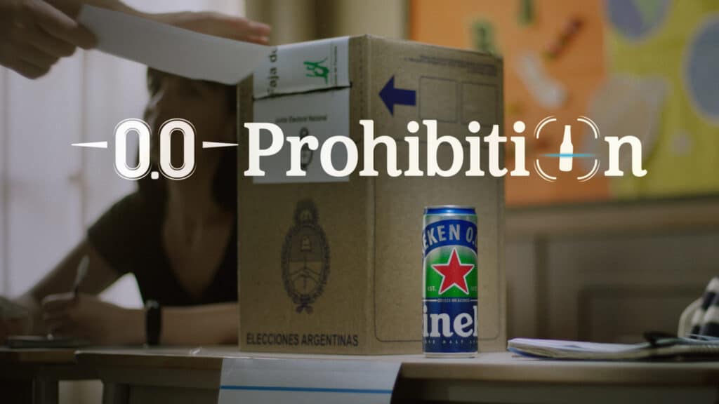 A produtora Vox Haus apresentou a Heineken como a única cerveja que pôde ser consumida durante a lei seca do país.