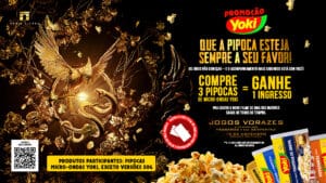 A Yoki e a Paris Filmes firmam uma parceria inédita, e lançam juntos uma campanha promocional neste mês de novembro.
