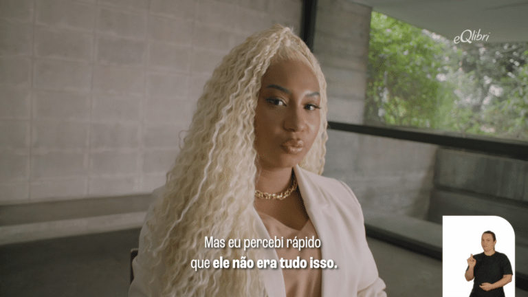 eQlibri lança ação de combate à violência contra a mulher, reforçando os pilares de liberdade e acolhimento como parte de seu posicionamento.