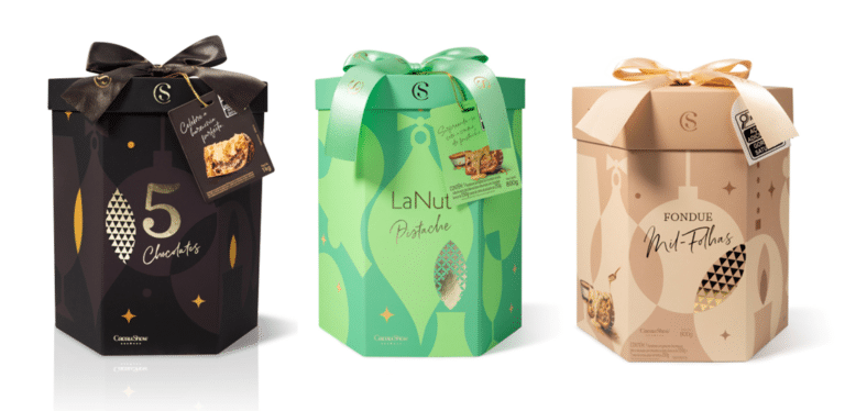 Cacau Show lança, para celebrar o Natal, mais de 50 produtos para os consumidores presentearem a si mesmos ou pessoas especiais.