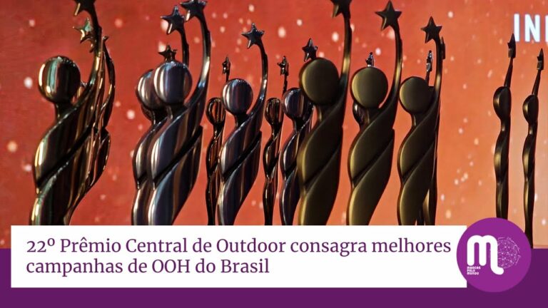 A Central de Outdoor reuniu profissionais do mercado publicitário de todo o país para celebrar o Prêmio Central de Outdoor.