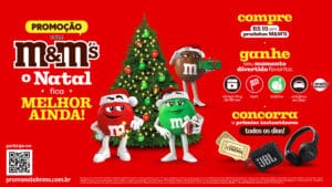 M&M'S quer deixar o fim de ano dos consumidores ainda mais divertido com o produto ideal para presentear amigos e familiares.