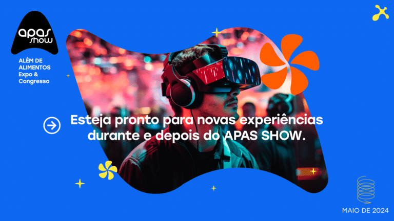 A APAS SHOW, maior feira supermercadista do mundo e maior feira de alimentos e bebidas das Américas, apresenta o seu novo posicionamento.