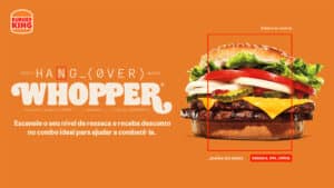 Burger King dá desconto proporcional à cara de ressaca