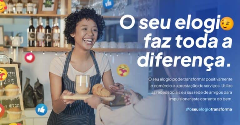 CNC e Calia lançam campanha focada na “corrente do elogio”
