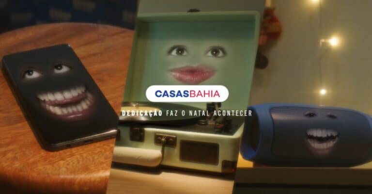 Casas Bahia apresenta móveis e eletrodomésticos como protagonistas em campanha de Natal