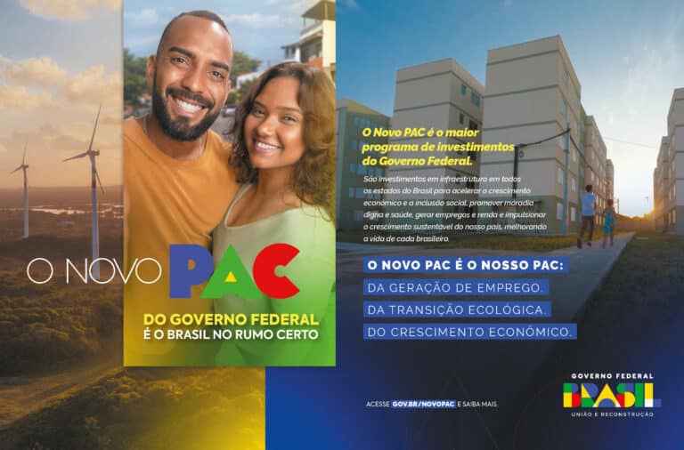 Governo Federal lança campanha do Novo PAC