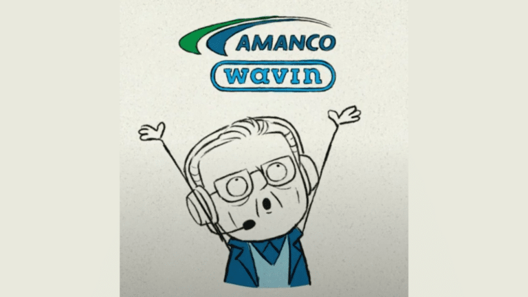 A Amanco Wavin acaba de assinar sua primeira campanha institucional em parceria com a agência SUBA, que conta com Galvão Bueno.