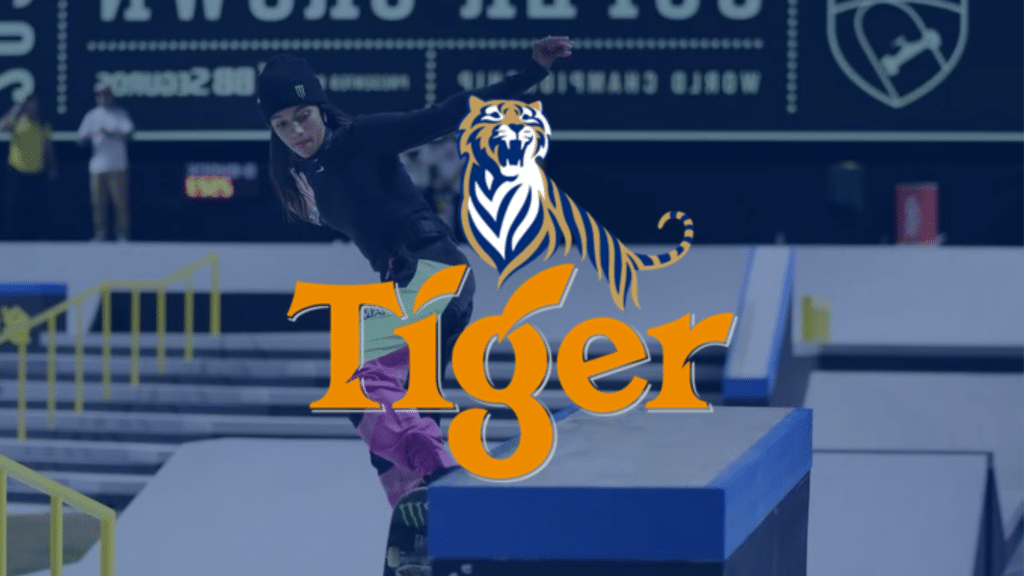 Tiger leva tigre 3D para as pistas do SLS Super Crown