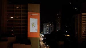 SBP promoveu ativação lúdica com monstros em São Paulo