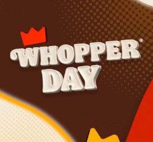 Burger King inicia 2024 com a #WhopperDay, uma forma diferente de comunicar sua oferta que faz os consumidores se sentirem milionários.