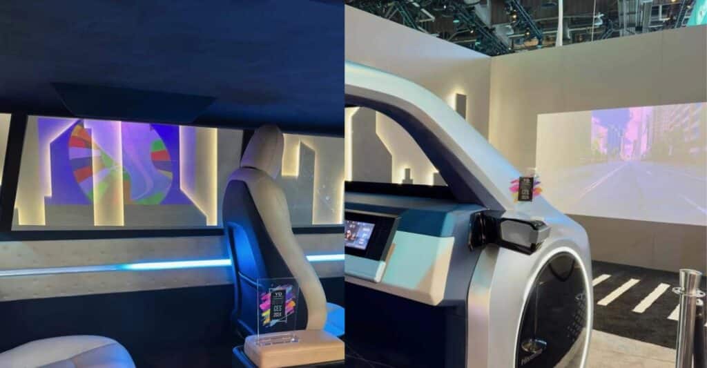 CES 2024 - Hisense apresenta conceito de displays automotivos a laser
