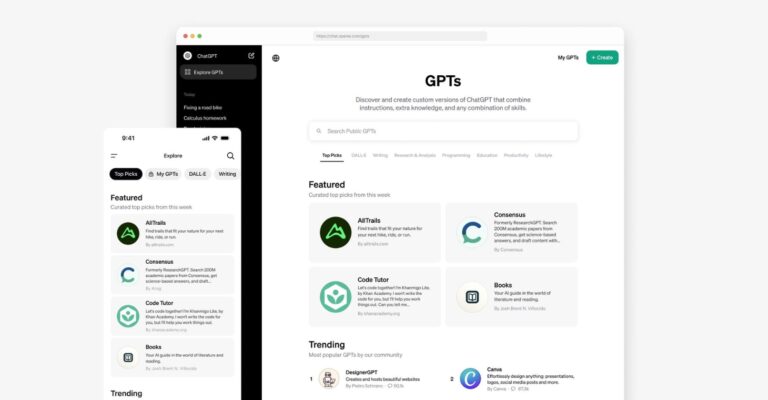 CES 2024 - OpenAI realiza lançamento da GPT Store, plataforma de compartilhamento de chatbots personalizados