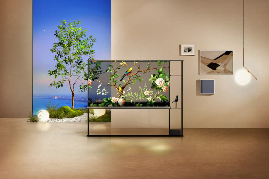 CES 2024 – LG apresenta a primeira TV OLED transparente sem fio