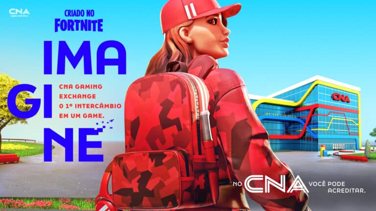 O CNA apresenta projeto que oferece, através do Fortnite, uma experiência de intercâmbio cultural para quem quer aprender inglês na prática.