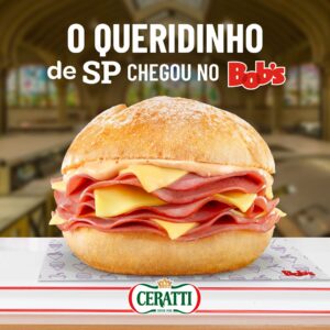 Bob's lança sanduíche de mortadela em comemoração ao aniversário de São Paulo