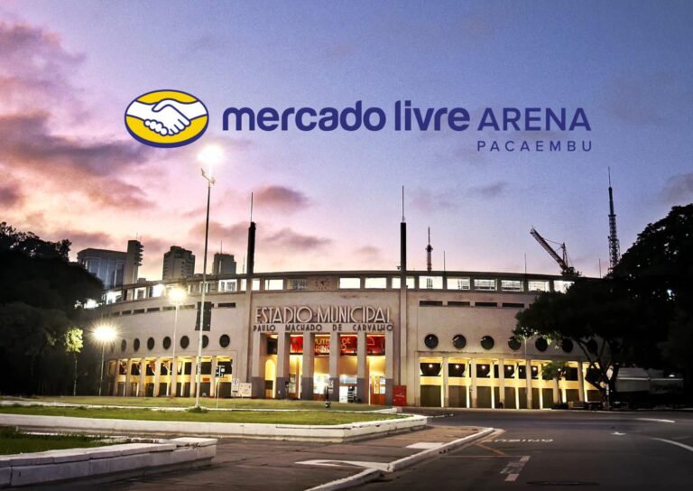 O Mercado Livre acaba de oficializar a parceria com a Allegra Pacaembu, que passa a se chamar Mercado Livre Arena - Pacaembu.