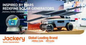 O Gerador Solar Mars Bot conquistou o Prêmio Inovação CES por sua navegação autônoma e avançado rastreamento solar.