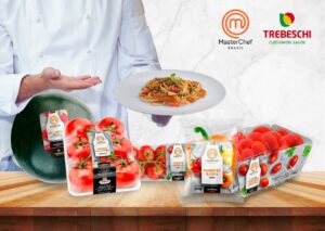 A produtora Endemol Shine Brasil e a marca Trebeschi lançam a primeira linha de tomates e legumes MasterChef Brasil.