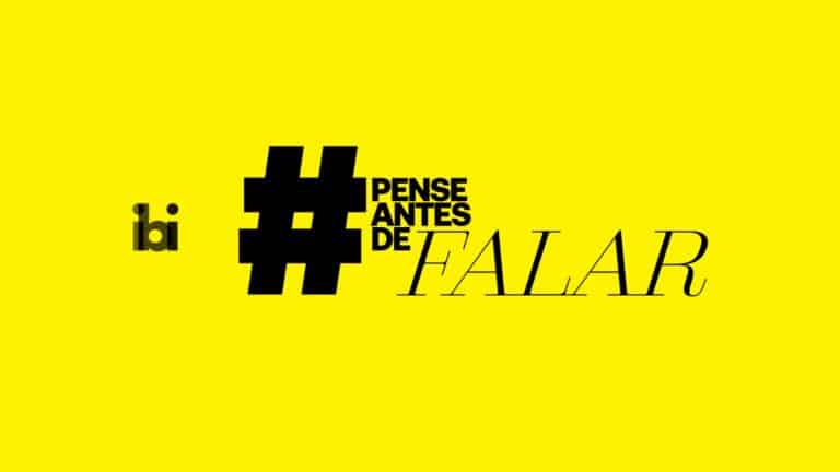 O Instituto Brasil-Israel lança nesta terça-feira, 16 de janeiro, a campanha #PenseAntesdeFalar, contra o preconceito no Brasil.