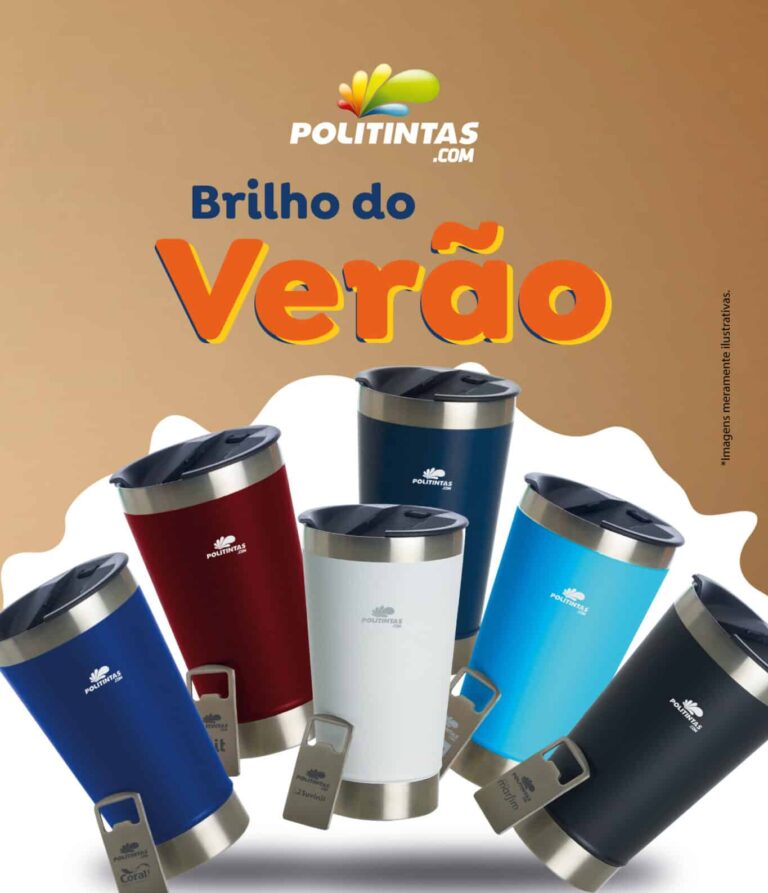 A Politintas busca mostrar, através de nova campanha, que o verão é a estação das cores e cores remetem à reforma.