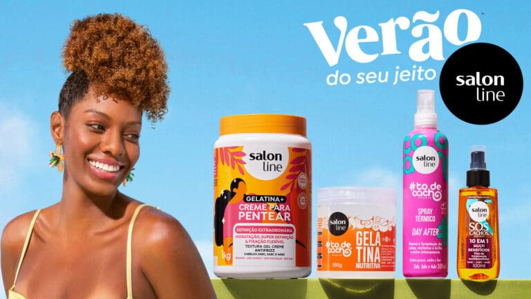 A Salon Line apresenta sua mais nova campanha de verão, com uma identidade visual vibrante e trilha sonora que referencia o piseiro.