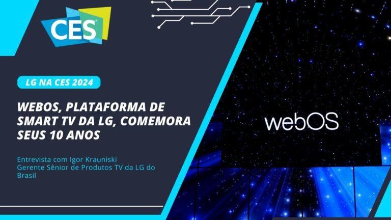 A plataforma de smart TV da LG webOS comemora seus 10 anos. Conversamos com Igor Krauniski, gerente sênior de produto TV, sobre as novidades.