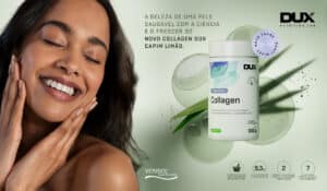 A DUX Nutrition decidiu implementar uma novidade no portfólio da DUX Skin & Body: o Collagen DUX Capim Limão.