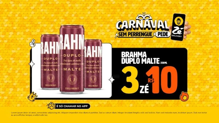 Zé Delivery promete entregar um Carnaval inesquecível para a galera que pretende curtir em casa com os amigos ou nos foliões.