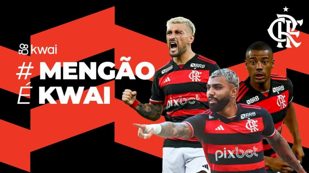 O Kwai anunciou uma parceria com o time de futebol do Flamengo, time octacampeão brasileiro, tricampeão da América e campeão mundial.
