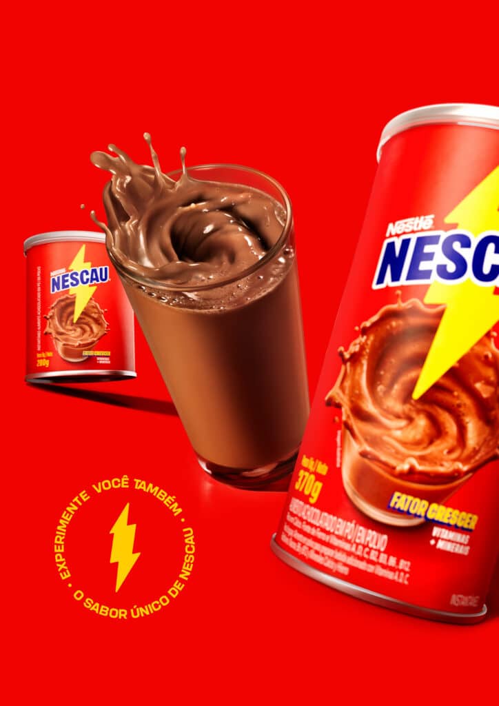 A NESCAU está lançando, em parceria com a agência Ogilvy Brasil, sua mais recente campanha, intitulada "Se tem NESCAU, tem mais sabor".