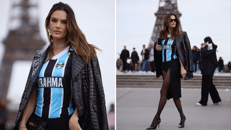 A Brahma convidou a modelo internacional Alessandra Ambrósio para montar um look que seja a cara do brasileiro, de forma autêntica.