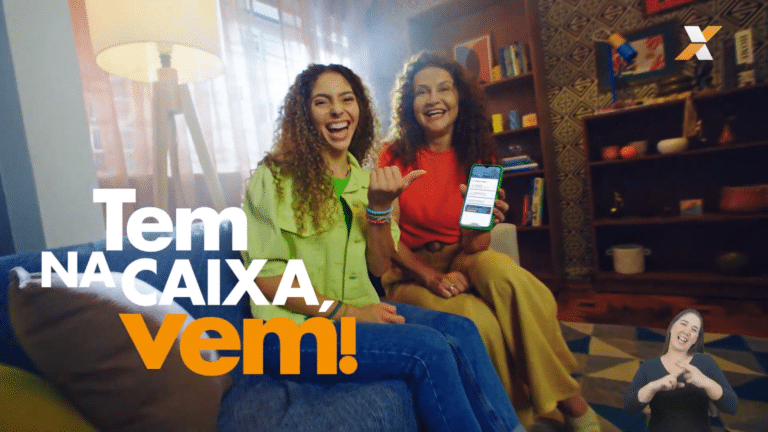 A Caixa Econômica Federal anuncia a estreia da campanha "Tem na CAIXA, vem!", que conta com criação da Binder.