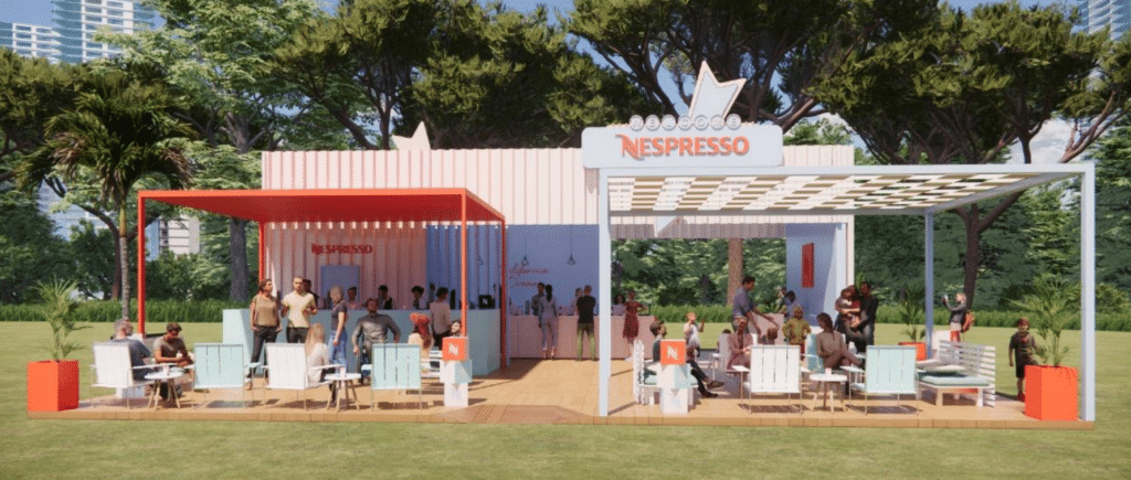 Nespresso preparou uma experiência única para os amantes do verão, incentivando-os a aproveitar seus dias mais longos e quentes ao ar livre.