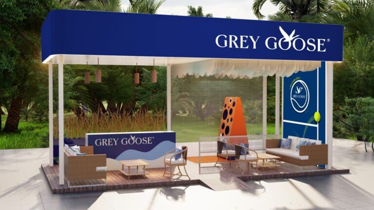 A Grey Goose retorna pela terceira vez como vodka oficial do Rio Open 2024, o maior evento de tênis na América do Sul.