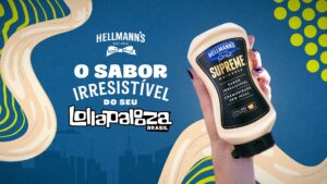 A Hellmann’s será a marca de molhos oficial do Lollapalooza Brasil 2024, que chega à sua 11ª edição neste ano.