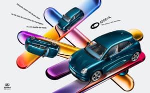 A GWM anunciou o início das vendas de seu compacto elétrico ORA 03 em 2 versões: Skin e GT, como nova campanha.