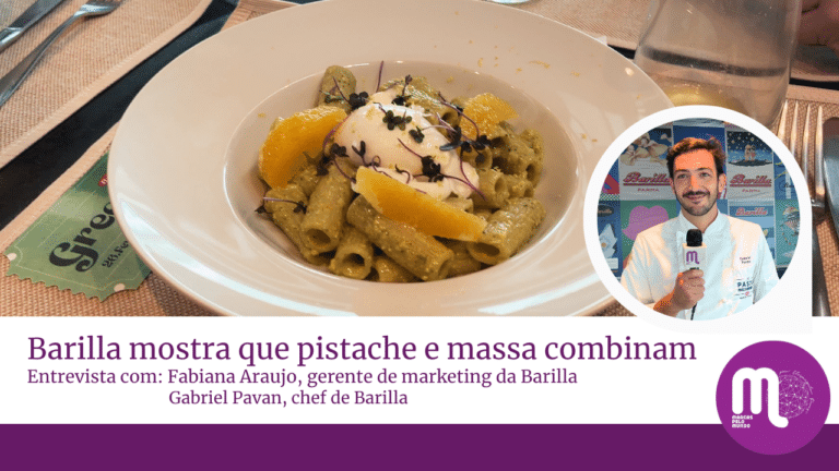 Barilla mostra que pistache e massa combinam