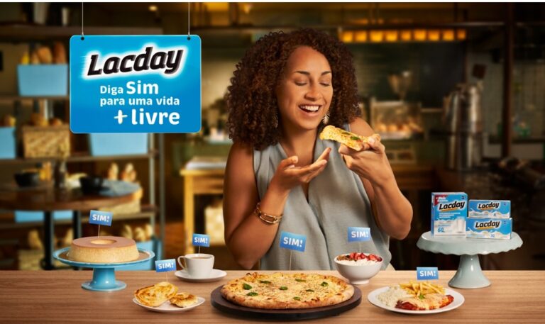 A EMS comunica o reposicionamento da marca Lacday, suplemento alimentar da enzima lactase, em comprimido mastigável. 