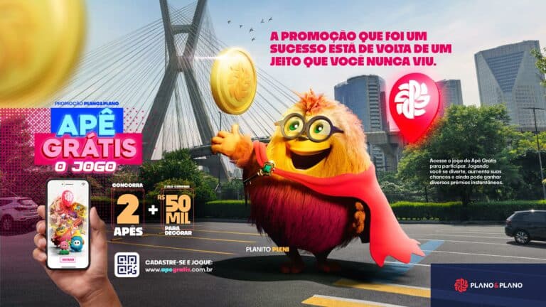 A Plano&Plano inicia sua grande campanha anual, que sorteará dois apartamentos com vale-compras de R$ 50 mil.