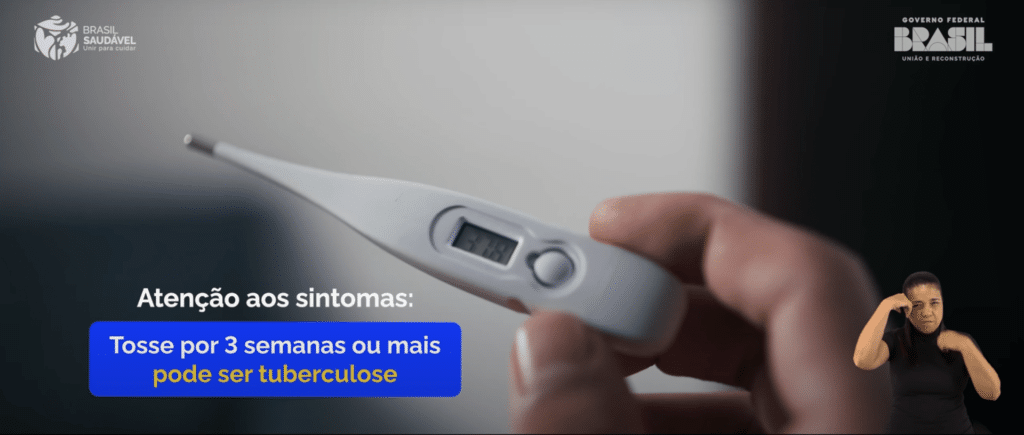 O Ministério da Saúde cria campanha determinado em reduzir o número de brasileiros com tuberculose no país e a evitar o seu avanço.