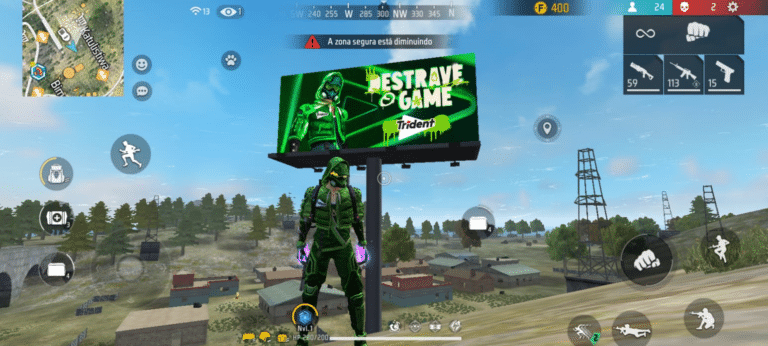 A Trident e o Free Fire se unem para criar uma campanha que leva a marca para dentro do game, nomeada de "Destrave o Game".
