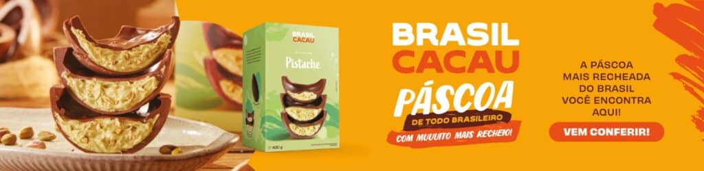 A Santa Clara é a nova agência da Brasil Cacau, assinando para criar os conceitos criativos e key visual da marca ao longo do ano.