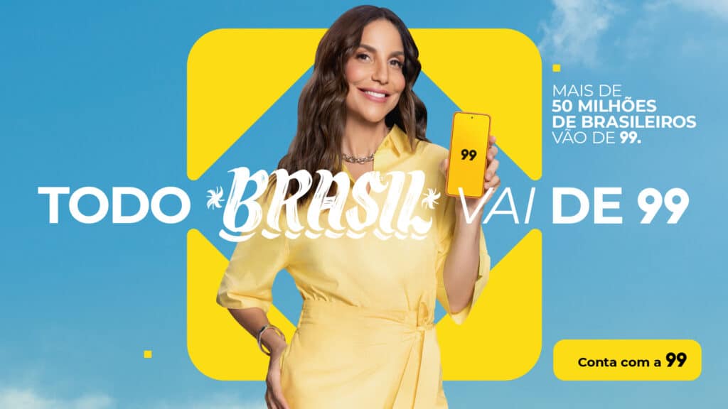A 99 apresenta Ivete Sangalo como sua nova embaixadora. A cantora é a primeira celebridade a ocupar esse posto para a marca no Brasil.