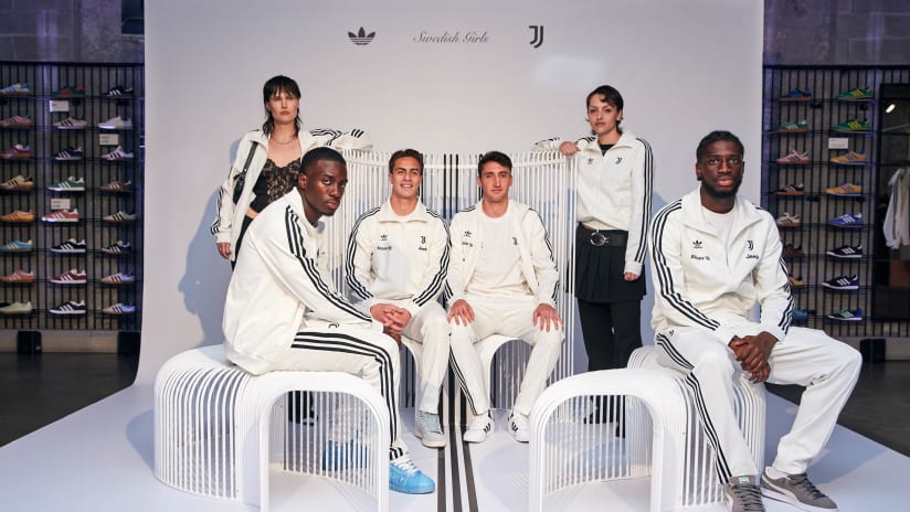 Adidas na Milan Design Week 2024 Assentos inspirados na Juventus e agasalhos icônicos