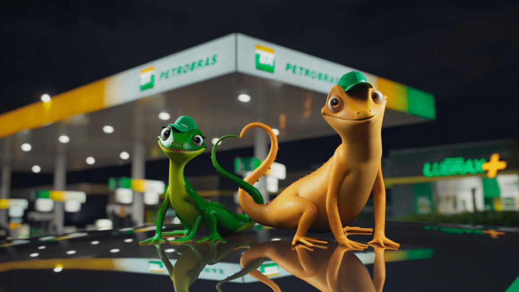 Postos Petrobras, em conjunto com a agência Africa Creative, anuncia a primeira campanha oficial com Lu e Brás, novos mascotes da marca.
