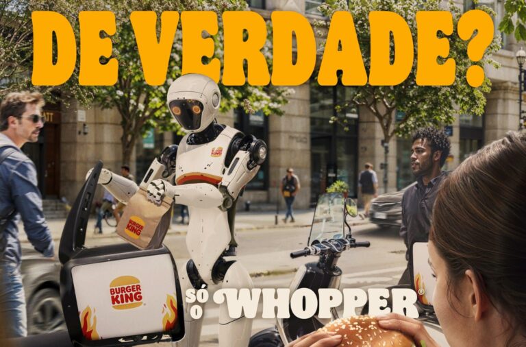 Burger King cria a campanha "Fake vs Real", mostrando que muitos produtos vendidos no mercado são artificiais, diferente do Whopper.
